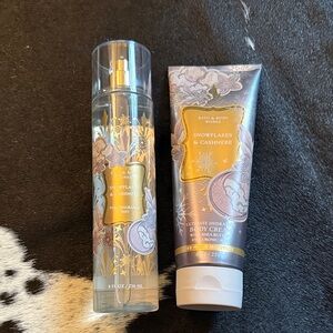 Snowflakes & Cashmere Bath and Body Works